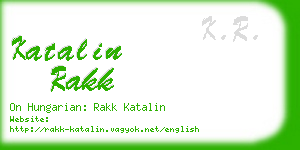 katalin rakk business card